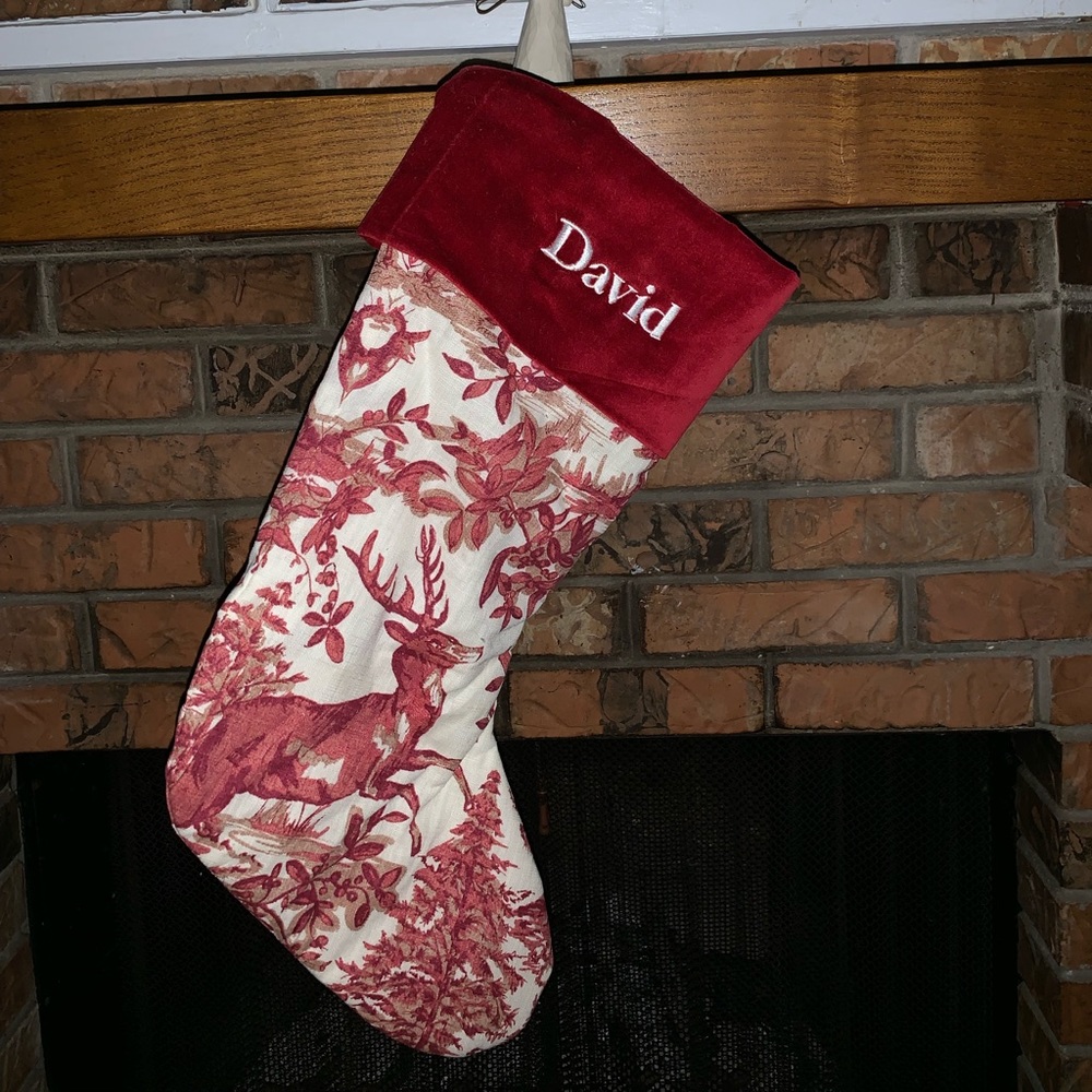 Pottery Barn Christmas Stocking